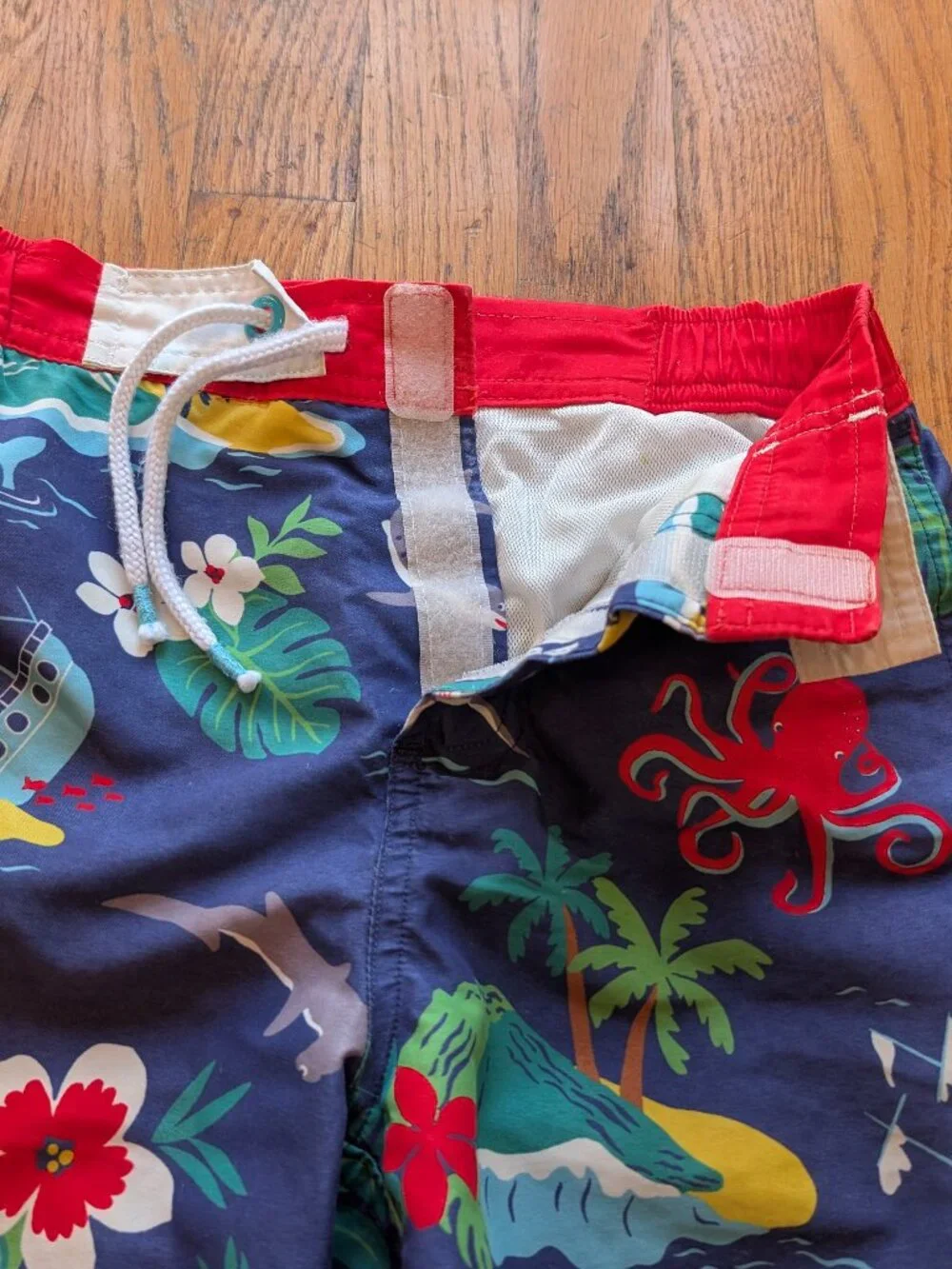 Mini Boden Swim Trunks